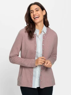 Strickjacken| Strickjacke mauve