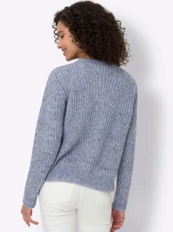 Strickjacken|heine Strickjacke taubenblau