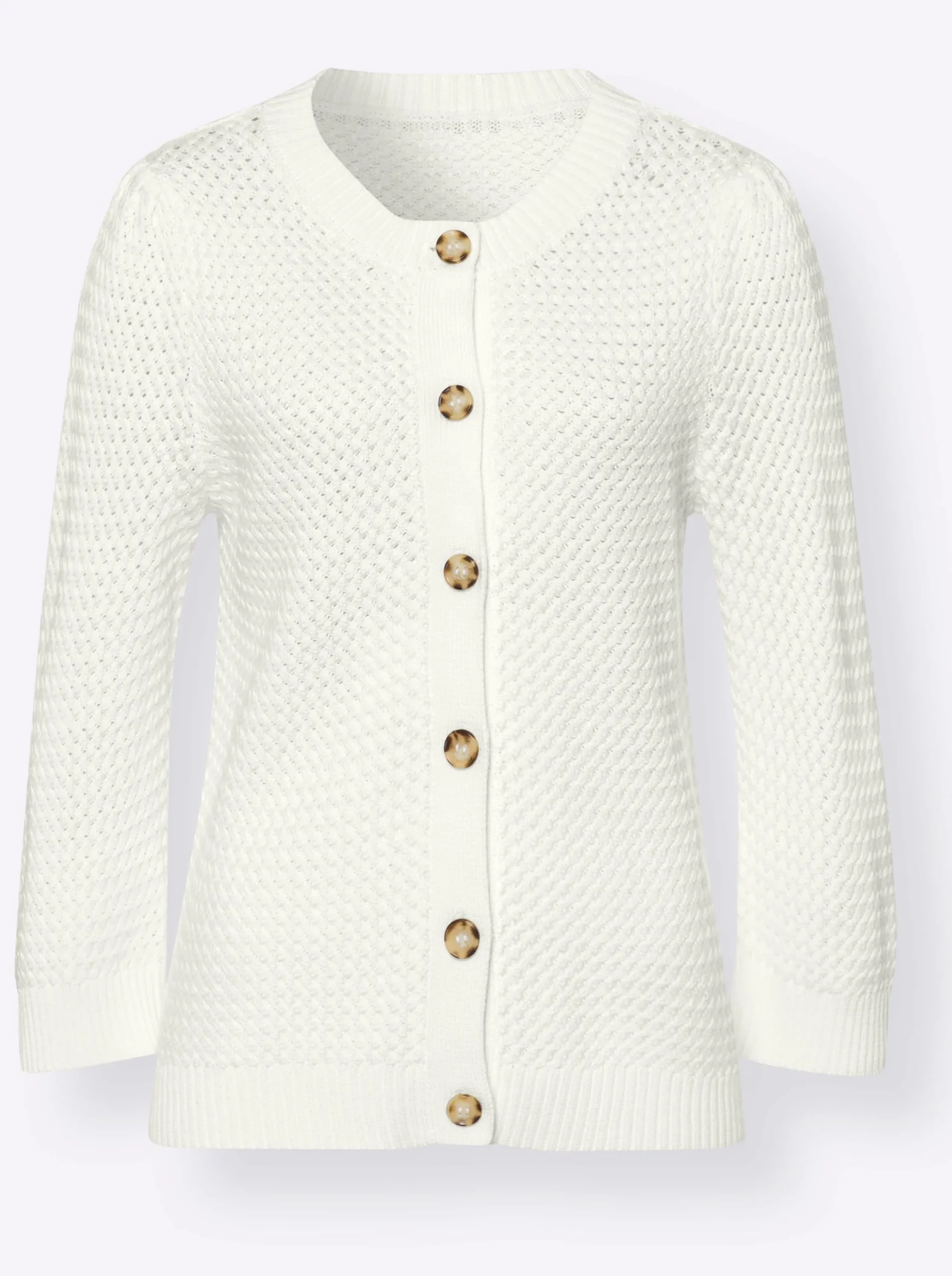 Strickjacken|heine Strickjacke ecru
