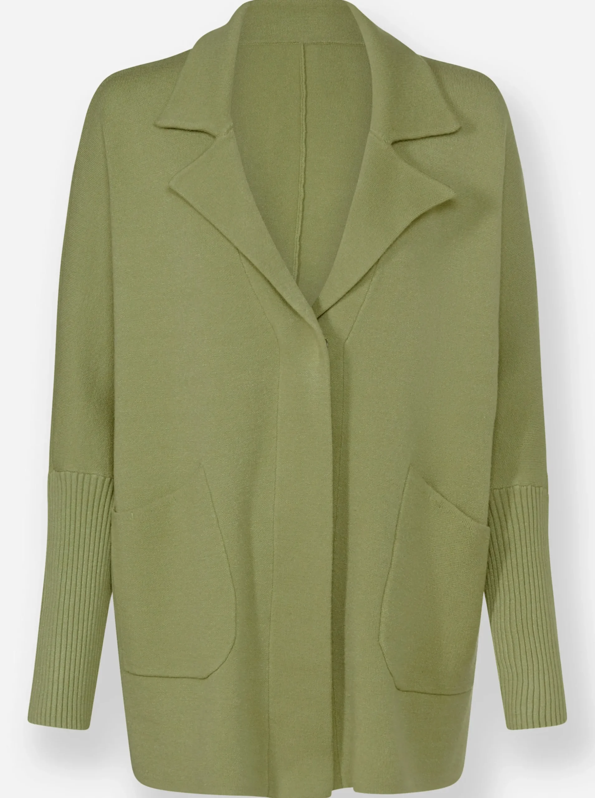 Strickjacken|heine Strickjacke mit Fledermausärmeln schilf