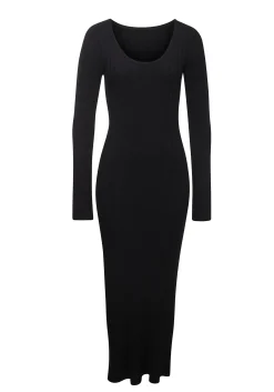 Kleider| Strickkleid schwarz