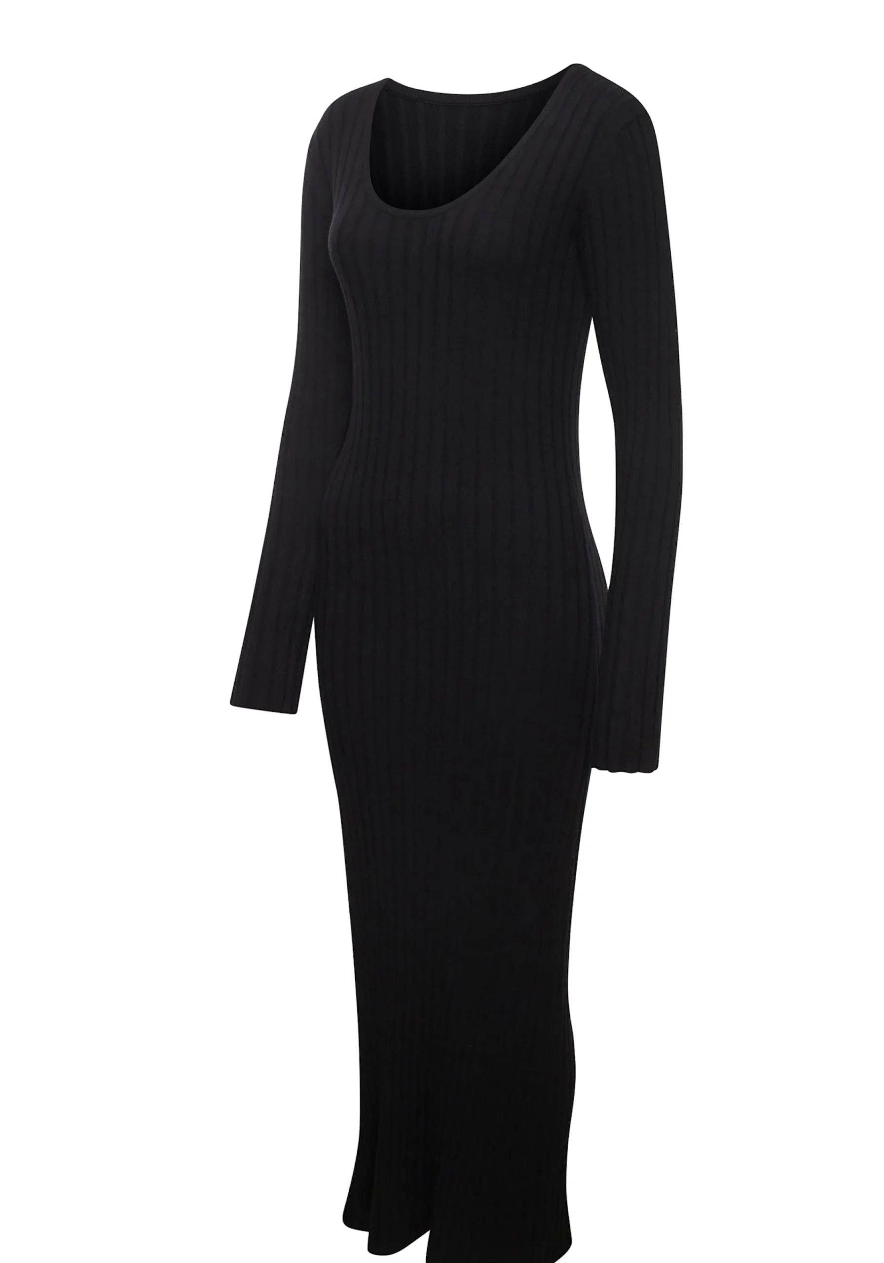 Kleider| Strickkleid schwarz
