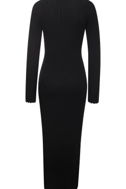 Kleider| Strickkleid schwarz