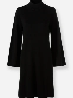 Kleider|heine Strickkleid schwarz