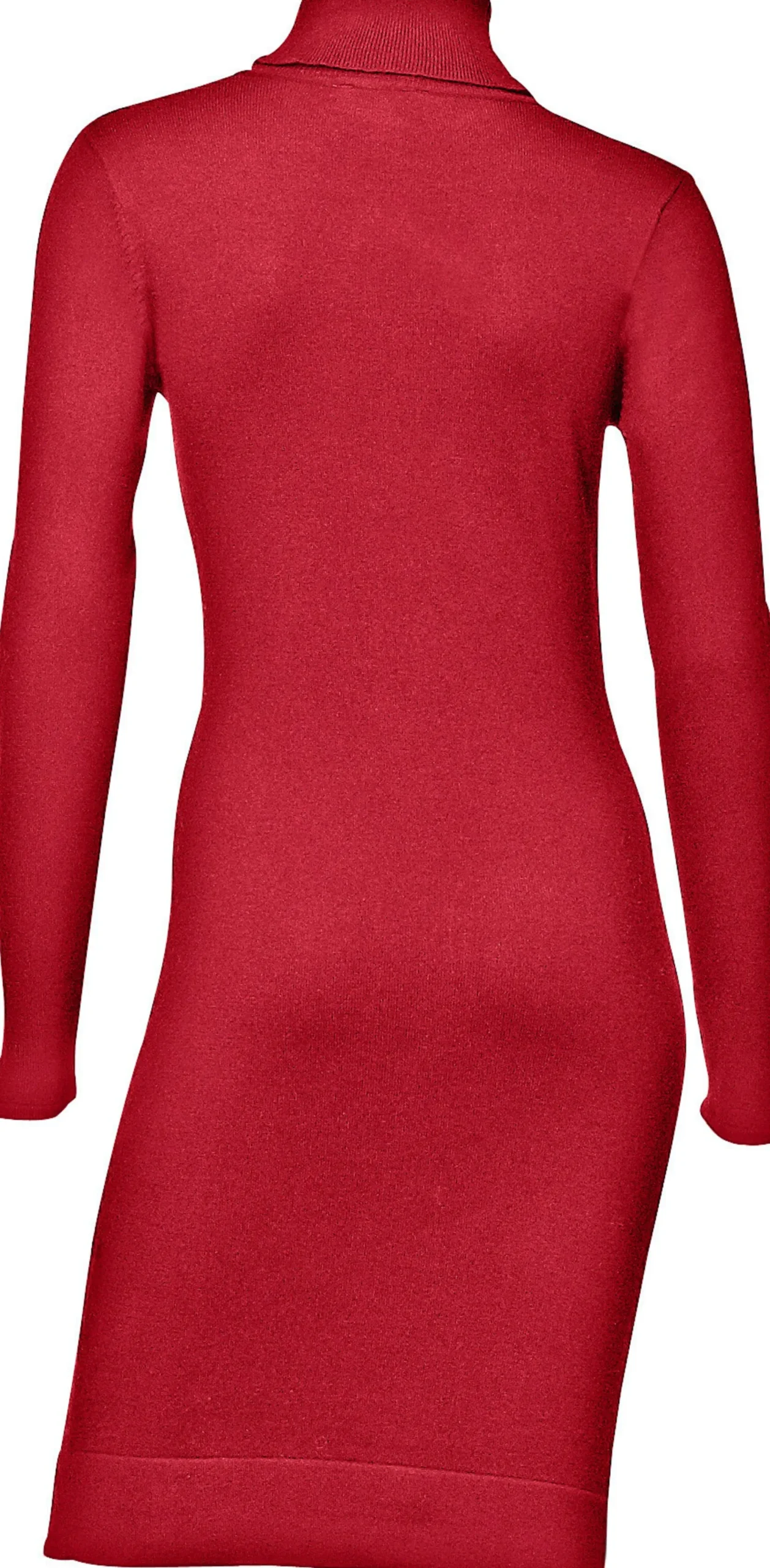 Kleider|heine Strickkleid rot