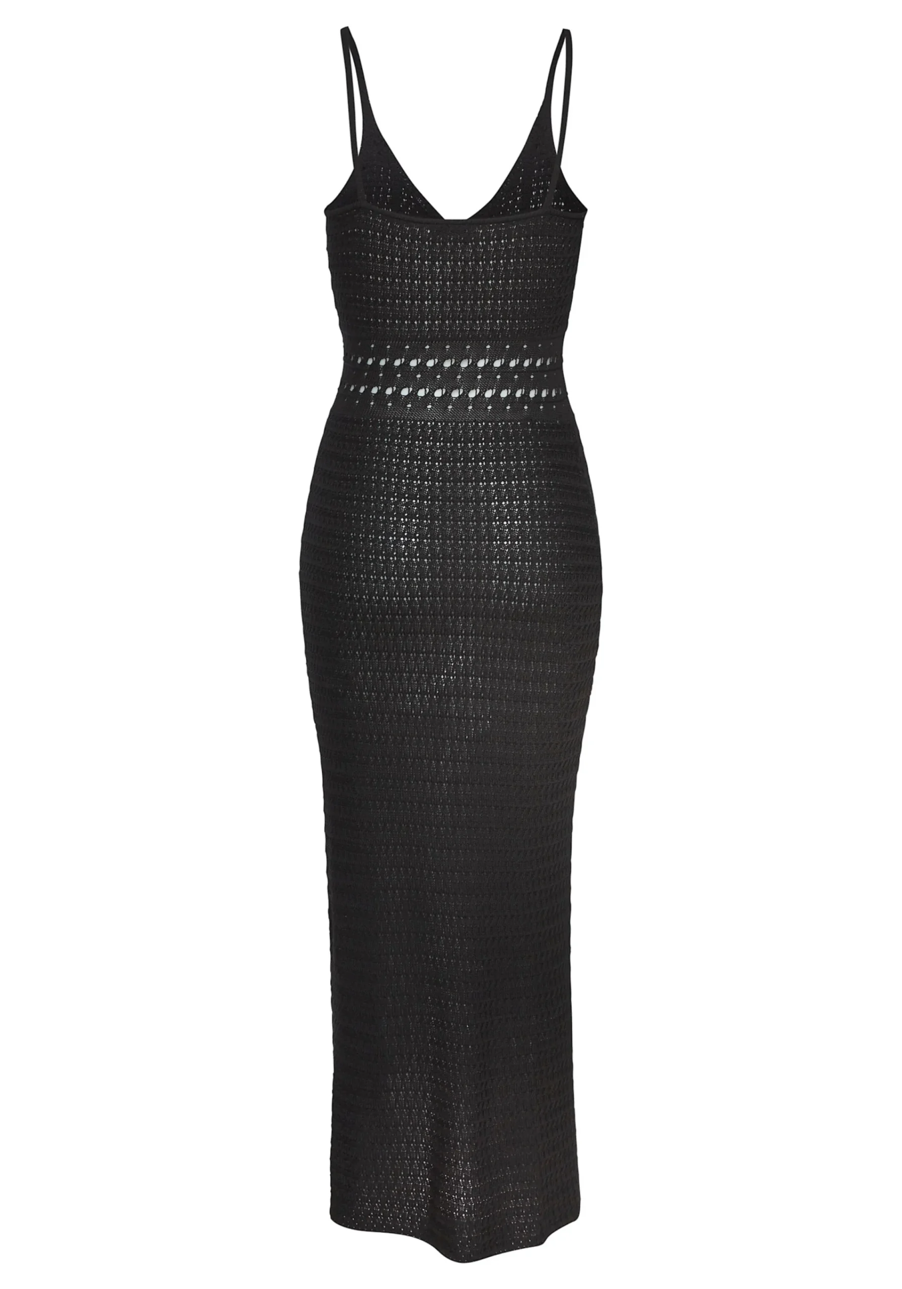 Kleider|Vivance Strickkleid schwarz