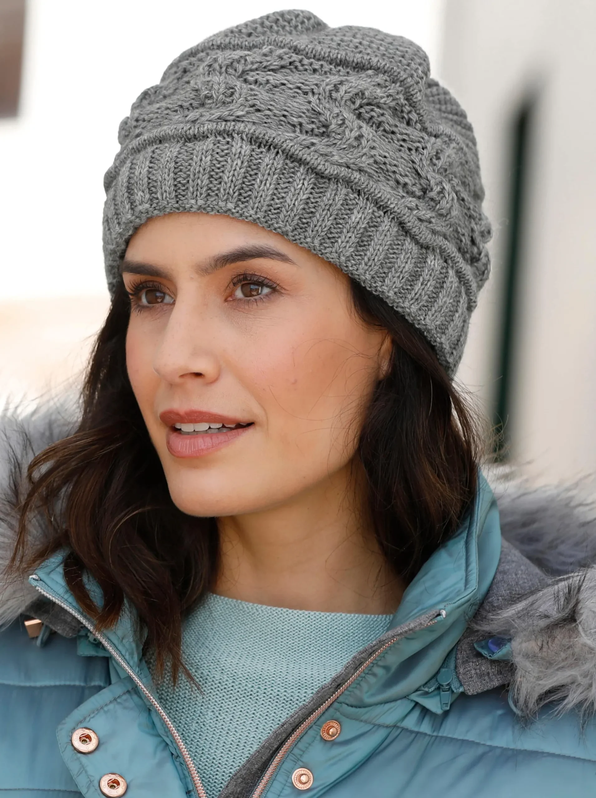 Mützen & Hüte| Strickmütze grau
