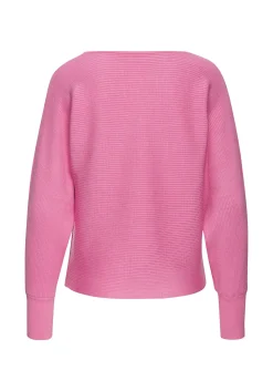 Strandmode|Vivance Strickpullover beere