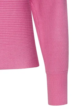 Strandmode|Vivance Strickpullover beere