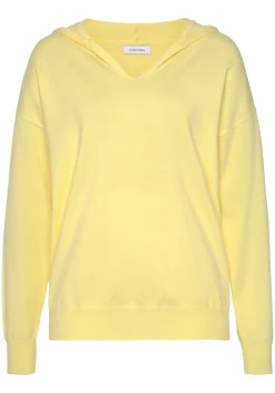Strandmode|LASCANA Strickpullover gelb