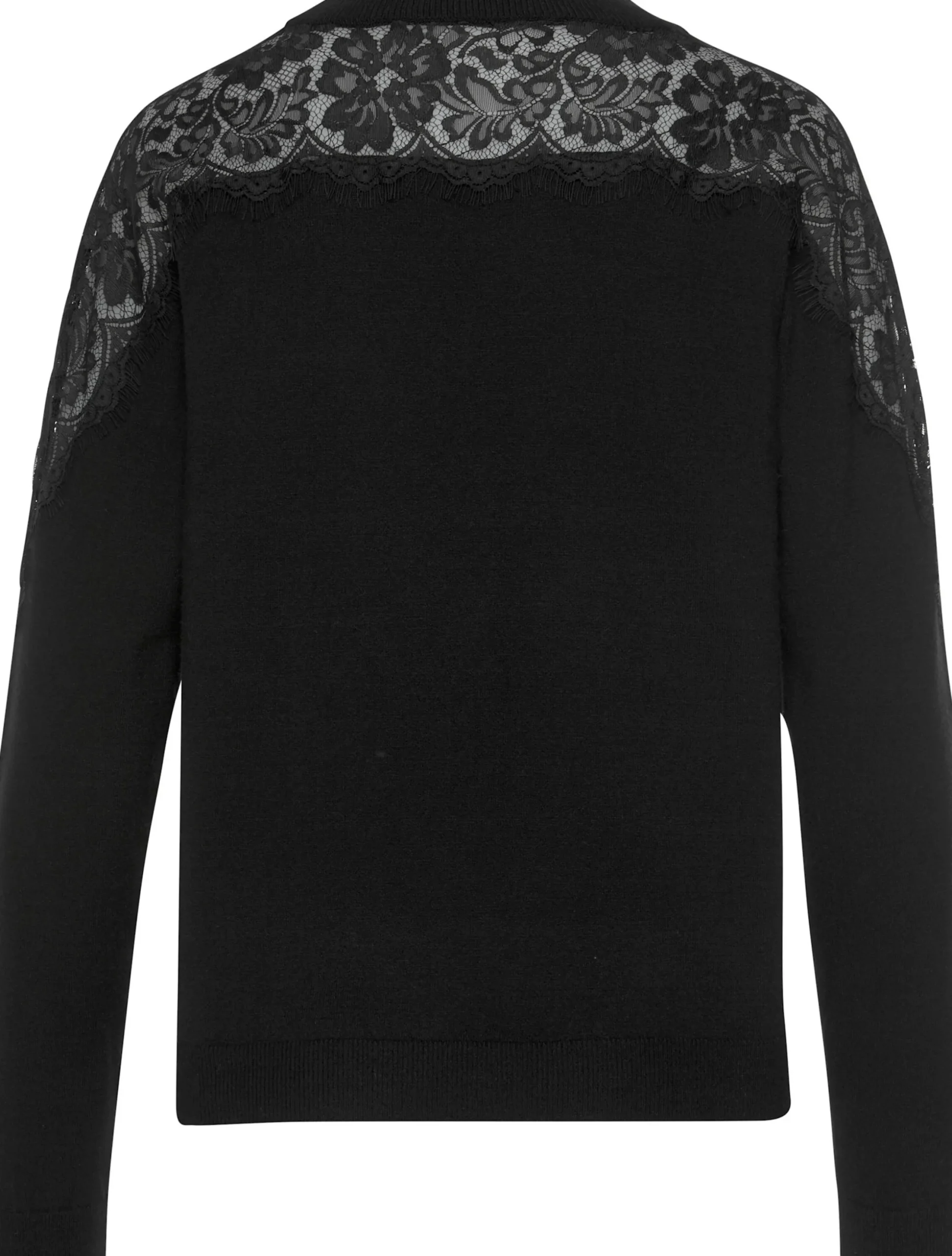 Strandmode|LASCANA Strickpullover schwarz