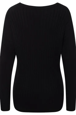 Pullover| Strickpullover schwarz
