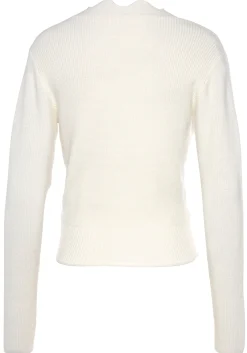 Pullover|LASCANA Strickpullover weiß
