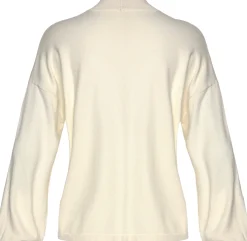 Strandmode|Pullover|LASCANA Strickpullover creme