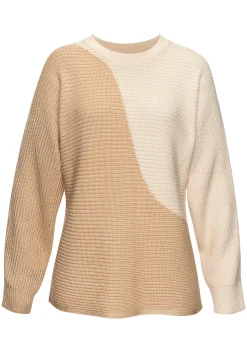 Strandmode|Pullover|Vivance Strickpullover beige-sand