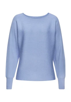 Strandmode|Vivance Strickpullover bleu