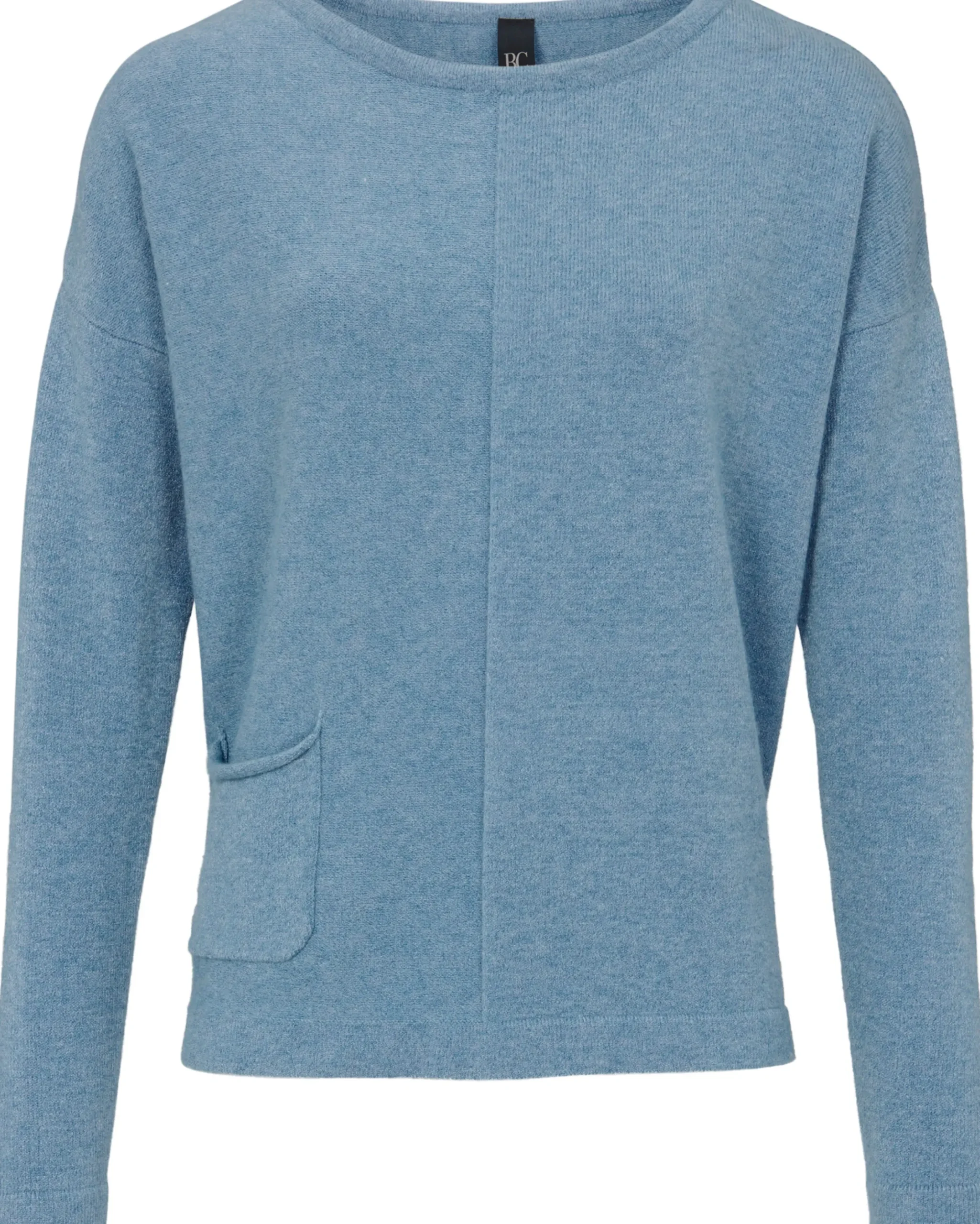Pullover|heine Strickpullover mit Effektgarn bleu