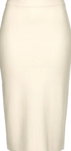 Strandmode|Röcke|LASCANA Strickrock hellbeige
