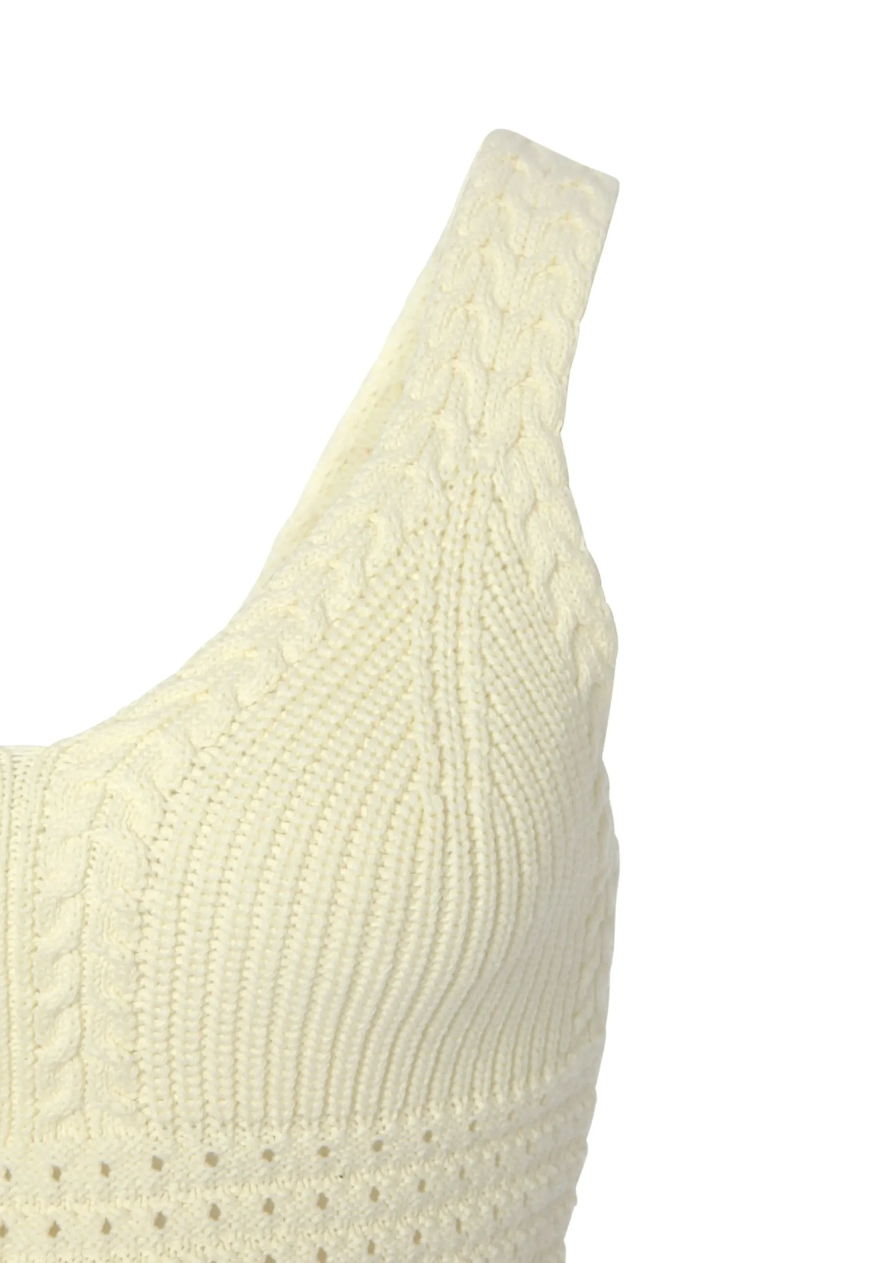 Shirts|LASCANA Stricktop creme