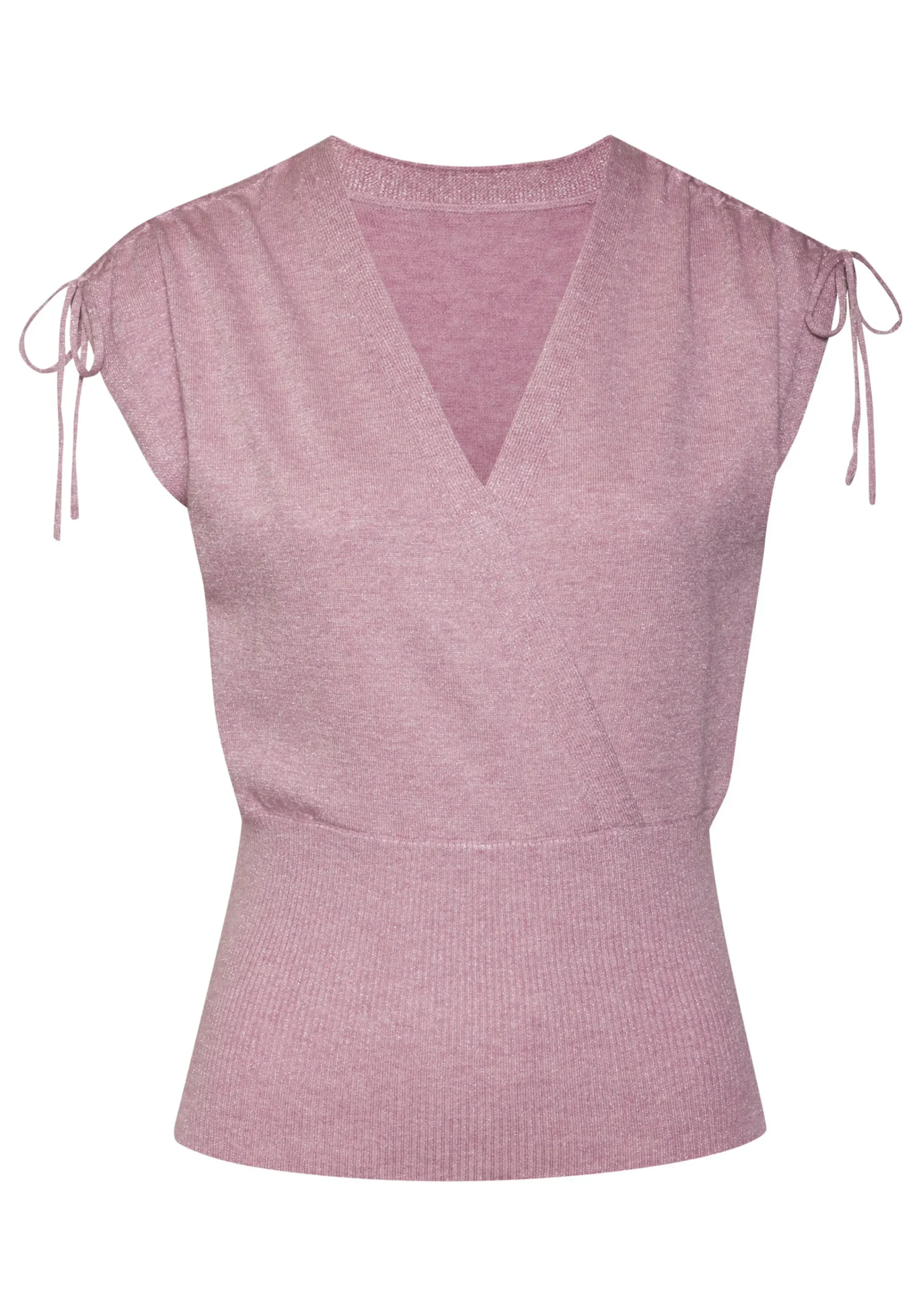 Strandmode|LASCANA Stricktop mauve