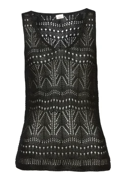 Strandmode|s.Oliver Stricktop schwarz