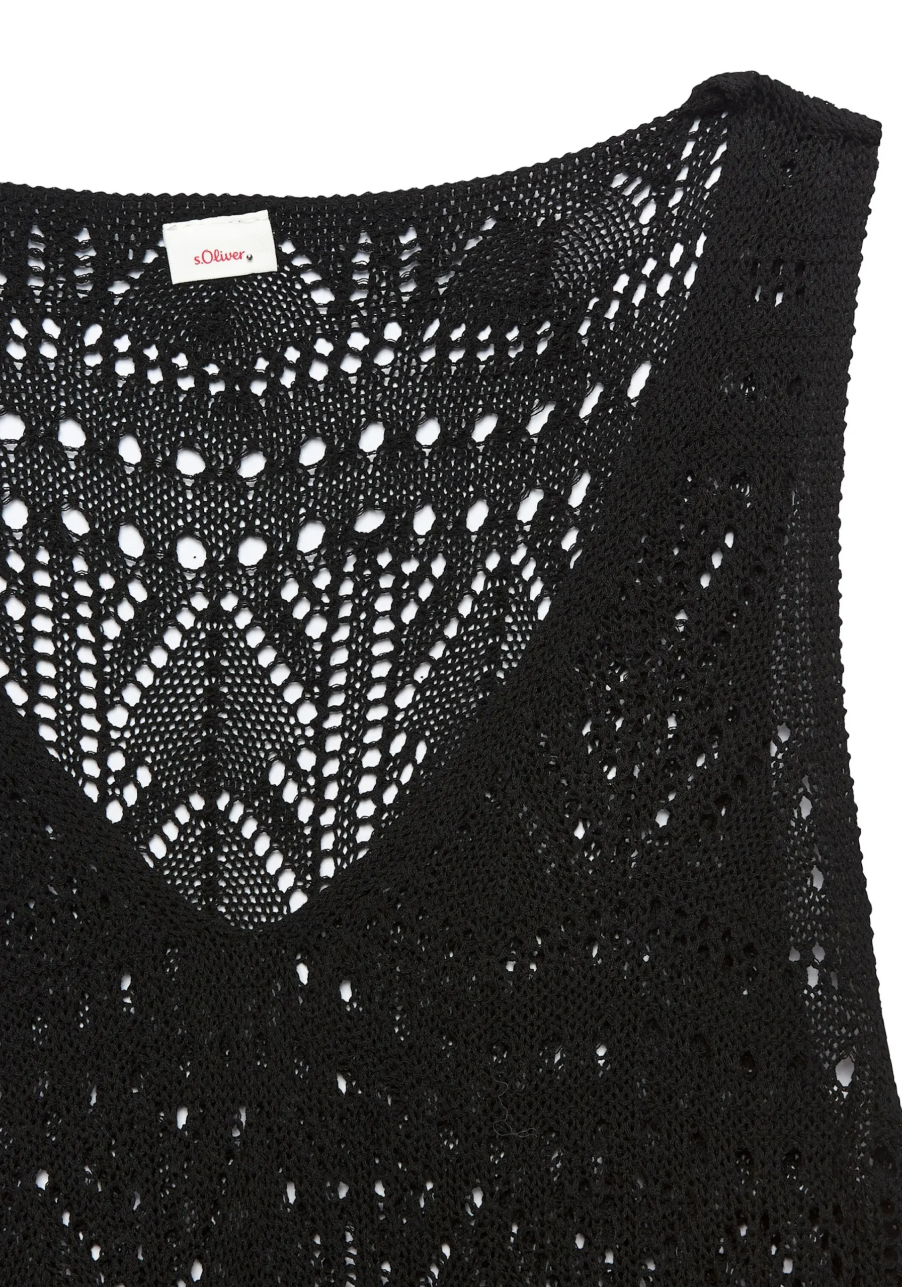 Strandmode|s.Oliver Stricktop schwarz
