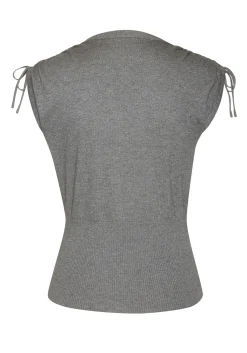 Strandmode|LASCANA Stricktop grau