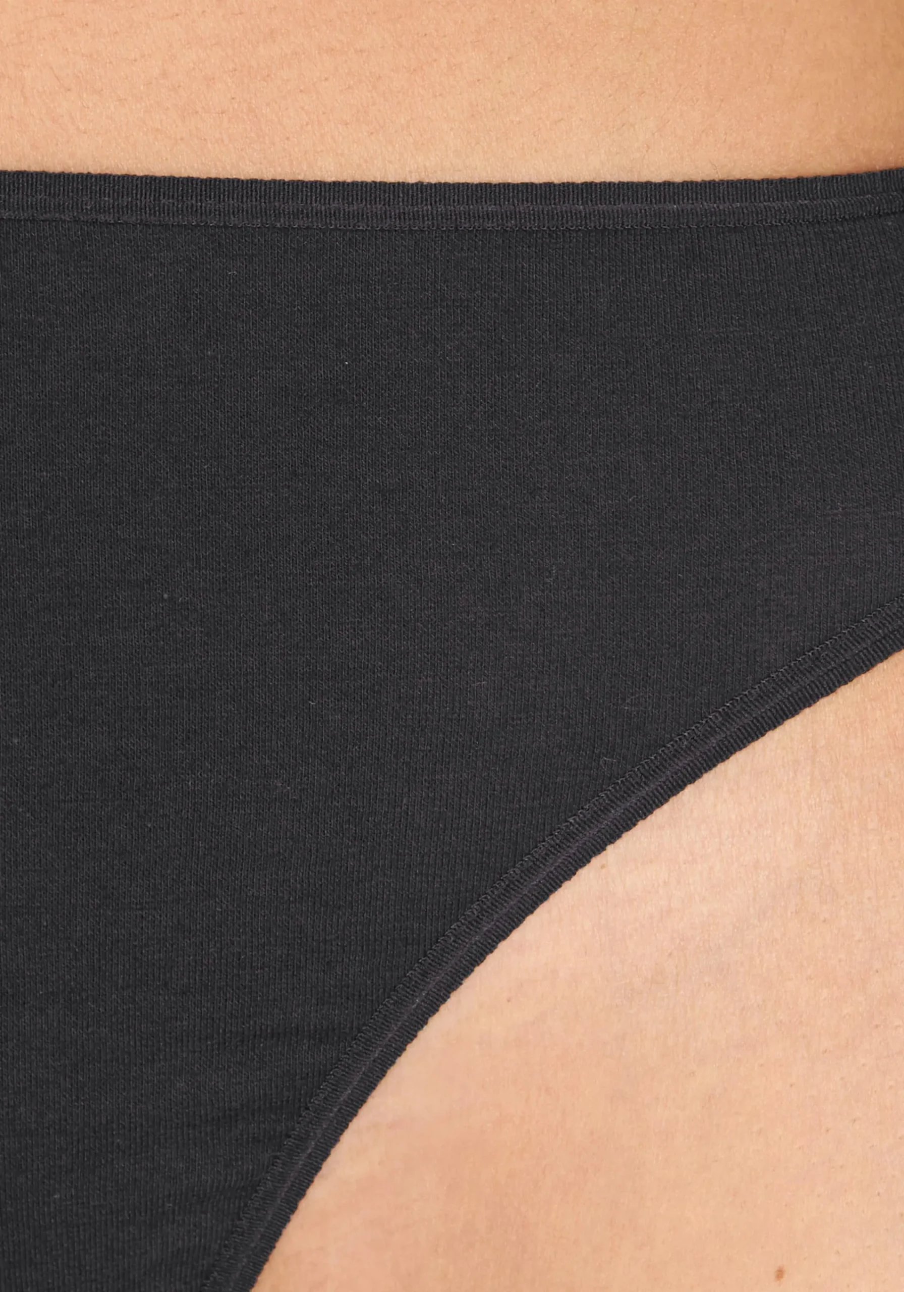 Unterhosen|petite fleur String schwarz