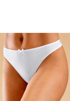 Unterhosen|petite fleur String 2xweiß+1xschwarz