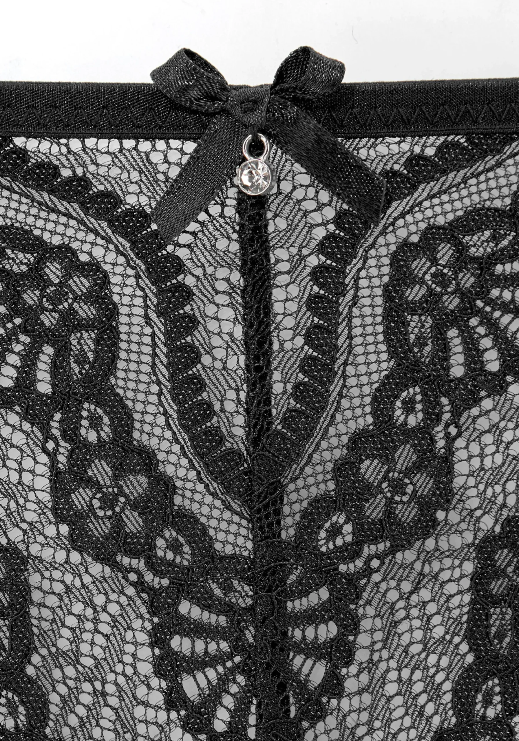 Unterhosen|LASCANA Belle Affaire String schwarz