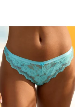 Unterhosen|LASCANA String türkis