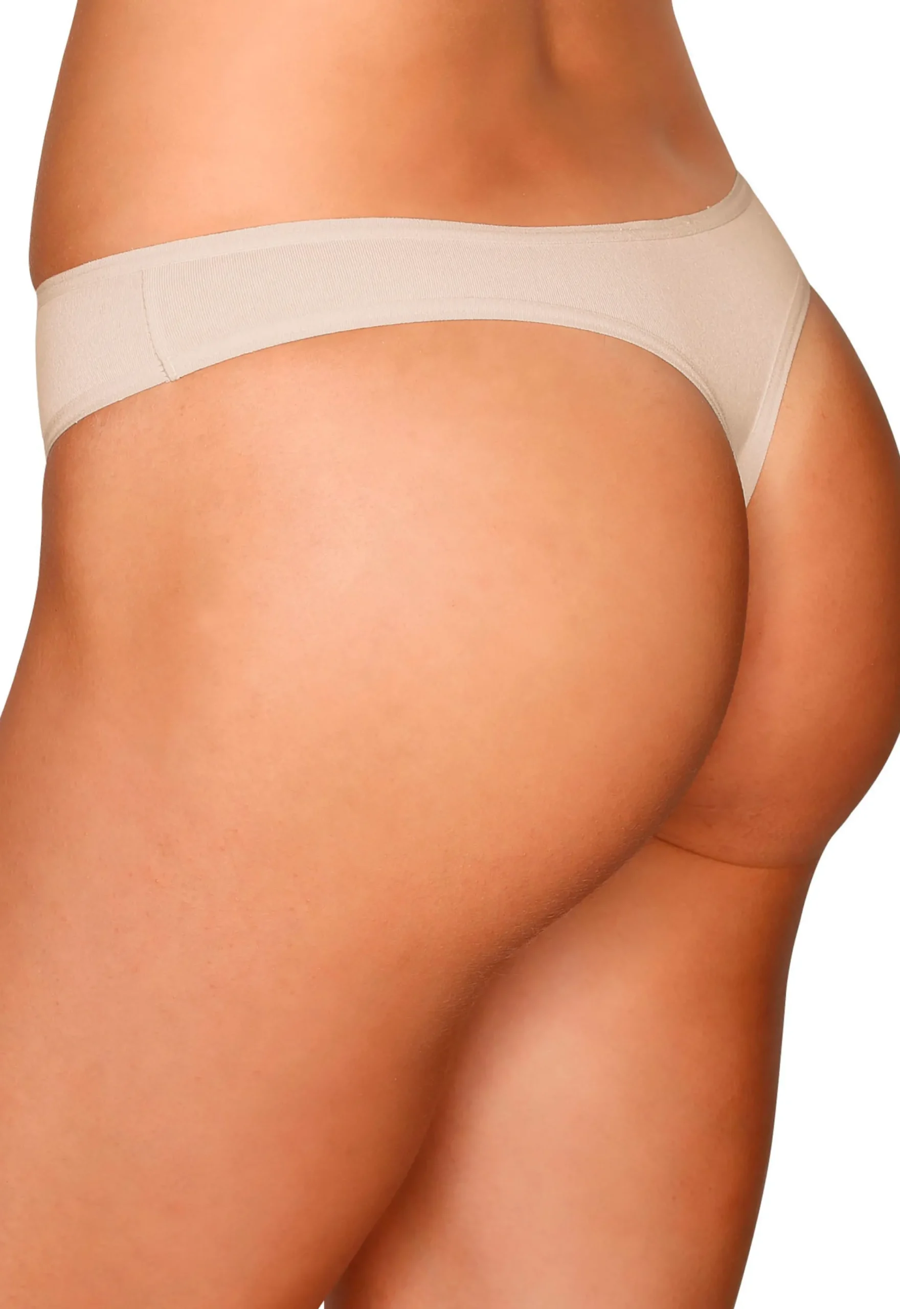 Unterhosen|LASCANA String champagner,nougat,beige,schwarz