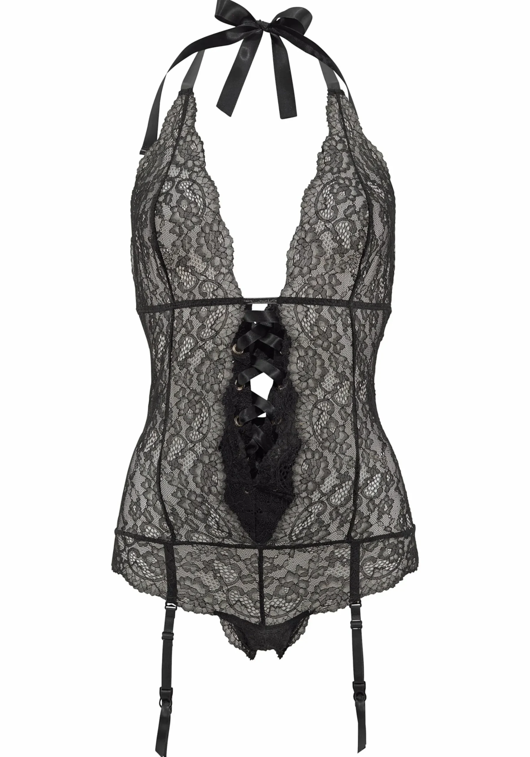 Bodies & Unterhemden|LASCANA Stringbody schwarz