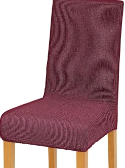 Sofaüberwürfe & Hussen| Stuhlhusse bordeaux
