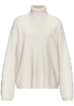 Strandmode|Pullover|Elbsand Sweater wollweißmeliert