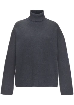 Strandmode|Shirts|Elbsand Sweater blaumeliert