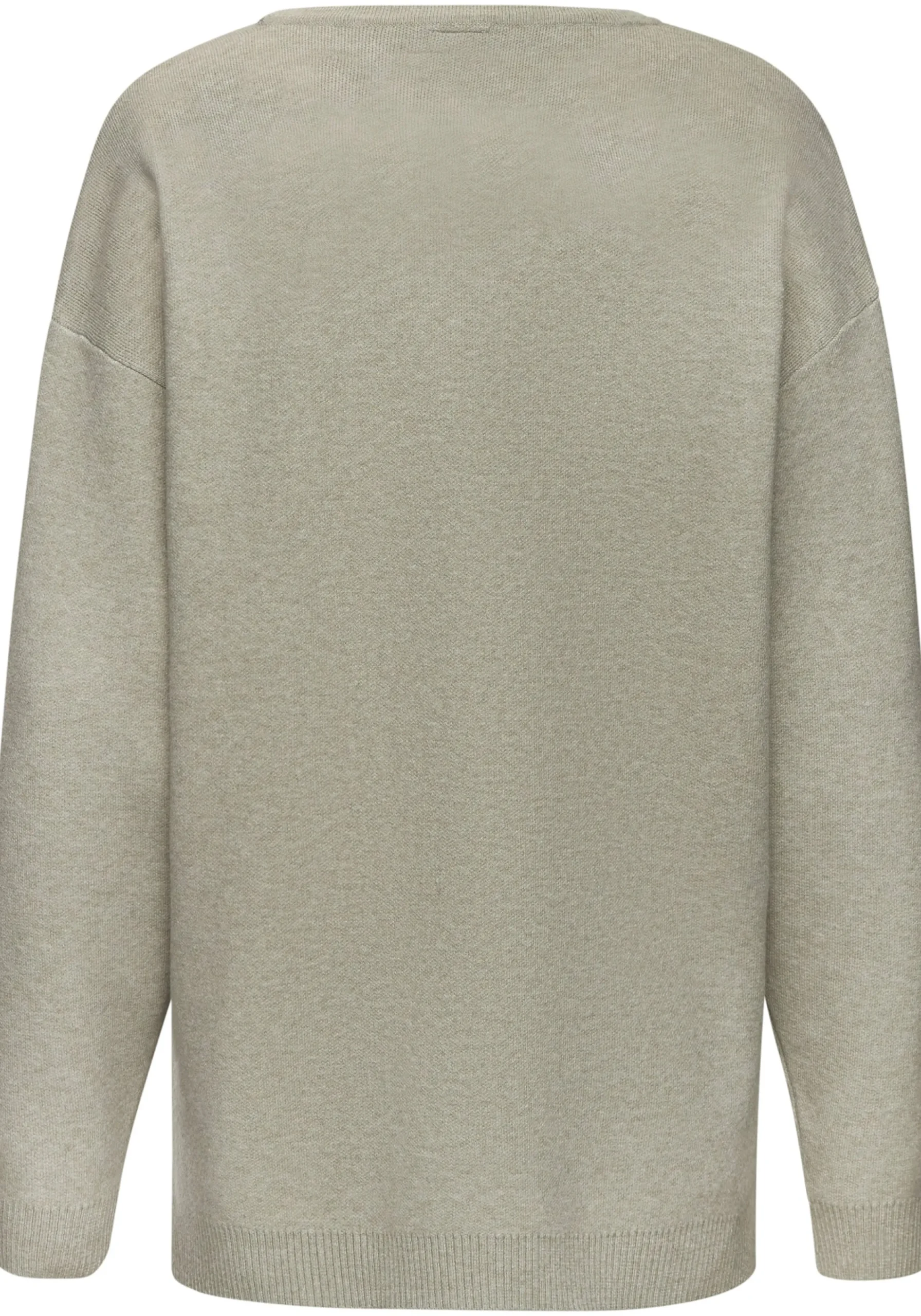 Strandmode|Pullover|Elbsand Sweater olivmeliert