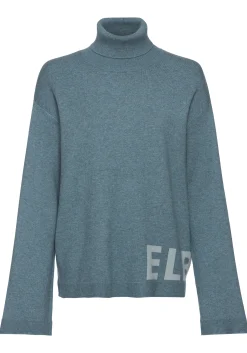 Pullover|Elbsand Sweater petrol