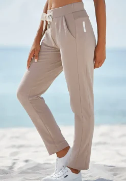 Strandmode|Elbsand Sweathose taupe