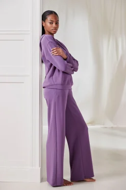Hosen| Sweathose lila