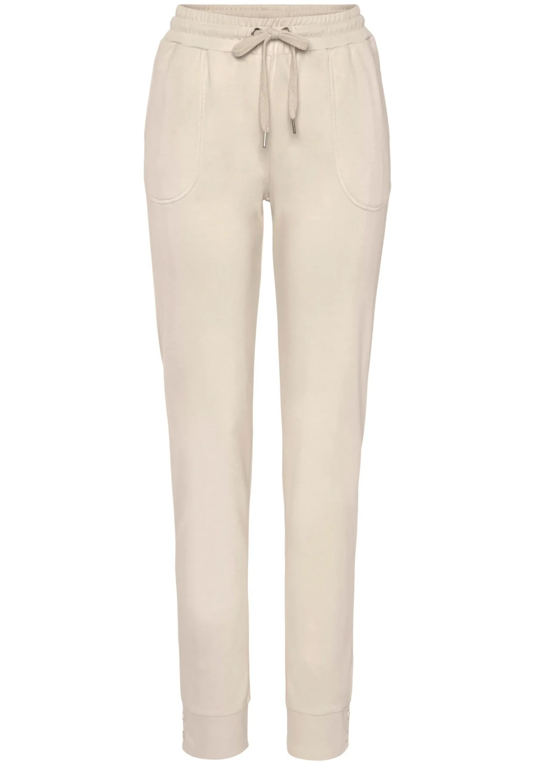 Homewear|Strandmode|LASCANA Sweathose creme