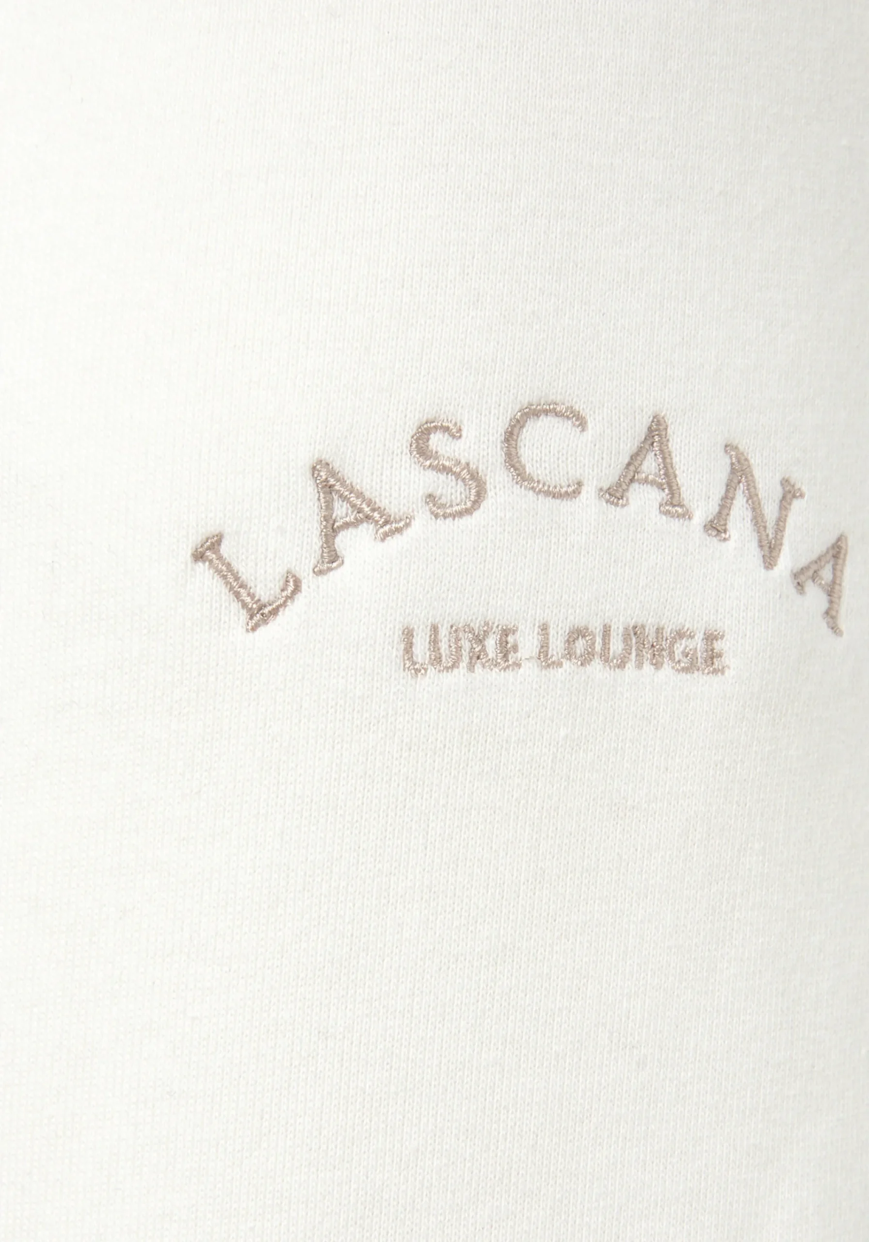 Homewear|LASCANA Sweathose creme