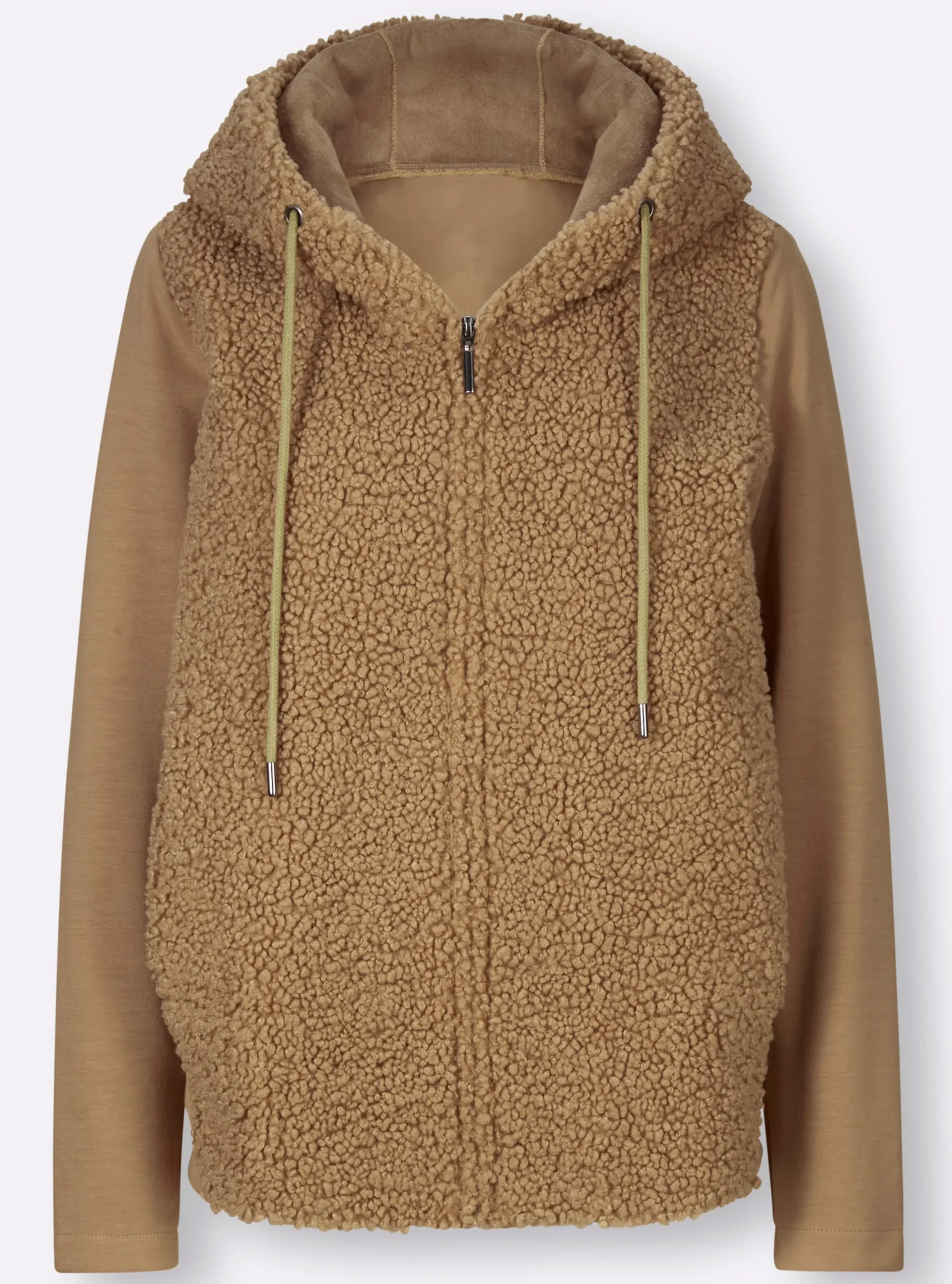 Homewear|heine Sweatjacke camel