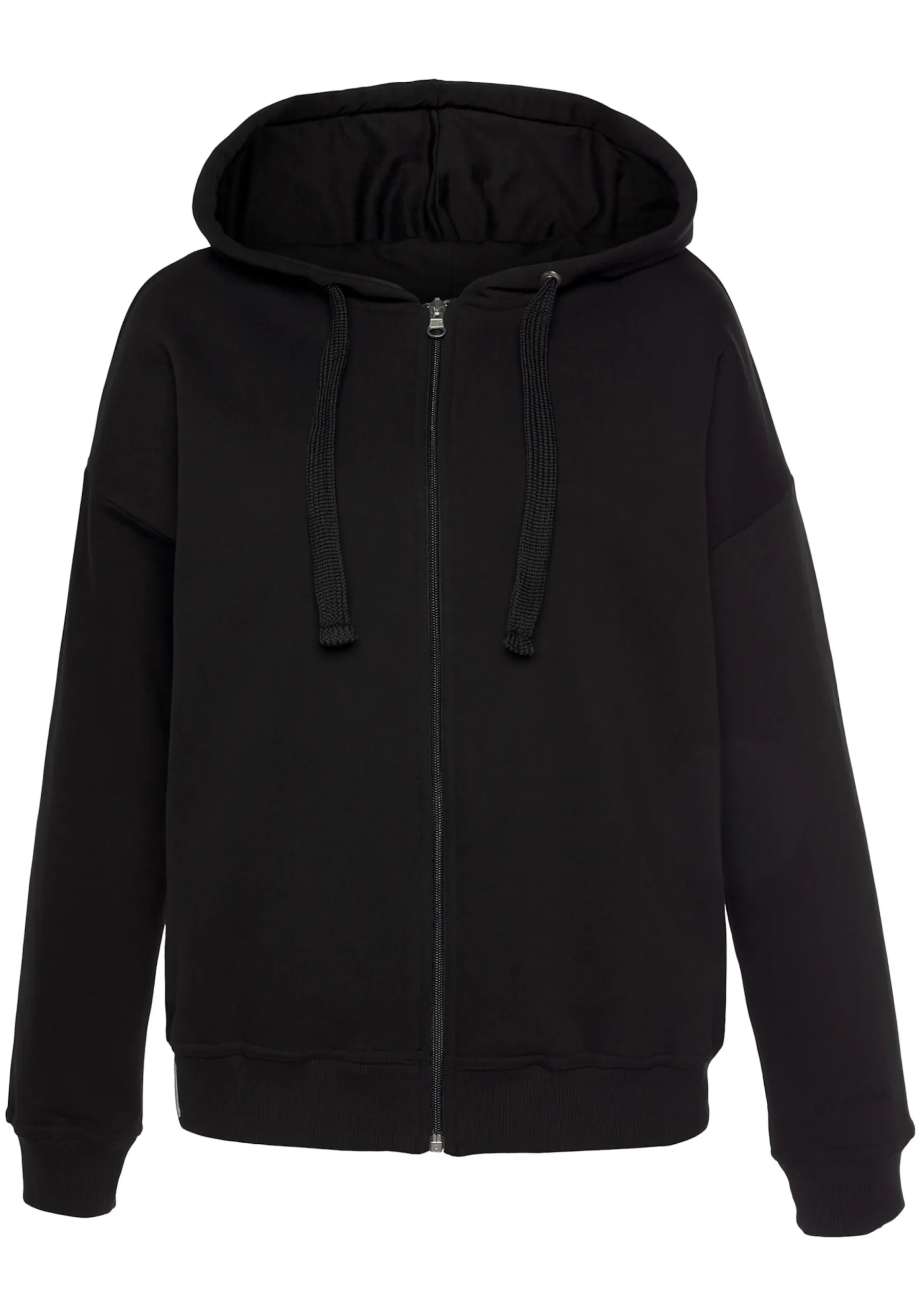 Homewear|Homewear|LASCANA Sweatjacke schwarz