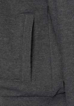 Homewear|Jacken|Bench. Sweatjacke anthrazit-melange