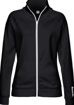 Homewear|Homewear| Sweatjacke schwarz-weiß