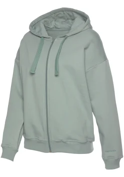 Jacken|LASCANA Sweatjacke salbeigrün