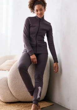 Jacken| Sweatjacke stone