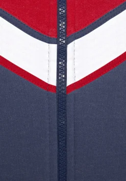 Homewear|H.I.S Sweatjacke navy-marine-rot
