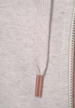 Jacken| Sweatjacke beige-meliert